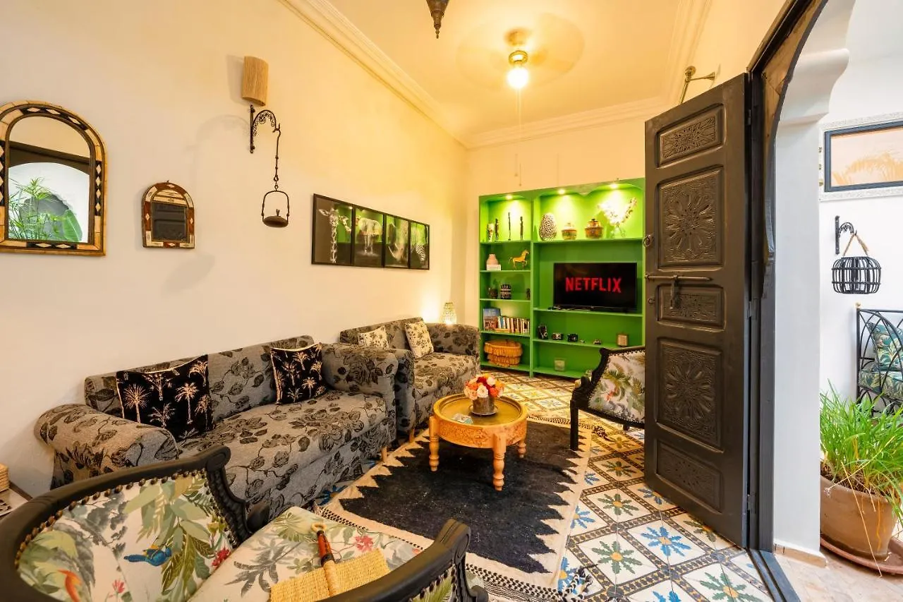 度假居 Riad Des Sables-Exclusive -4 Suites -Swimming Pool 马拉喀什 摩洛哥